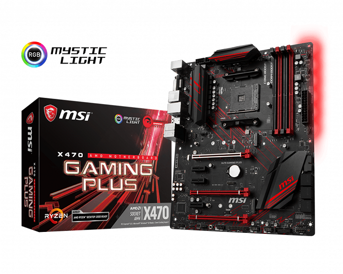 Msi x470 gaming plus max не запускается