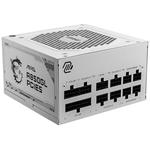 MSI zdroj MAG A850GL PCIE5 WHITE/ 850W/ ATX3.0/ akt. PFC/ 7 let celk. záruka/ 120mm fan/ modulární kabeláž/ 80PLUS Gold