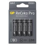 Nabíjacia batéria, AA (HR6), 1.2V, 2000 mAh, GP, papierová krabička, 4-pack, ReCyko Pro AB116GPNAAP4