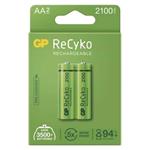 Nabíjacia batéria, AA (HR6), 1.2V, 2100 mAh, GP, papierová krabička, 2-pack, ReCyko AB126GPNAAP2