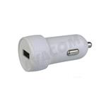 Nabíjecí adaptér do auta s výstupem USB 5V/1A, bílá barva NACL-1XWW-10A