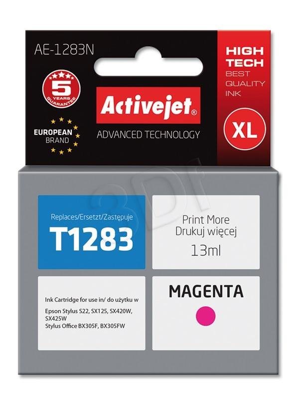 Náplň ActiveJet EPSON T1283 magenta 13 ml