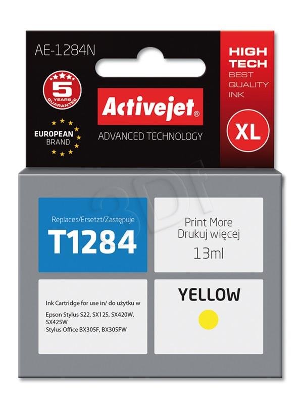 Náplň ActiveJet EPSON T1284 yellow 13 ml