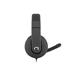 Natec HEADPHONES RHEA with MICROPHONE BLACK NSL-1452