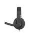 Natec HEADPHONES RHEA with MICROPHONE BLACK NSL-1452