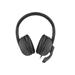 Natec HEADPHONES RHEA with MICROPHONE BLACK NSL-1452