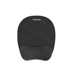 Natec Mousepad Ergonomic CHIPMUNK memory foam filling, black NPF-0784