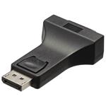 NEDIS adaptér DisplayPort/ zástrčka DisplayPort - zásuvka DVI-I 24+5p/ černý CCGB37925BK