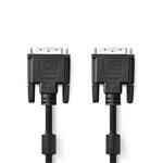 Nedis CCGB32000BK20 - Kabel DVI | DVI-D 24+1-Pin Zástrčka - DVI-D 24+1-Pin Zástrčka | 2 m | Černá barva