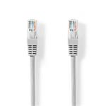 Nedis CCGL85101GY10 - Síťový Kabel Cat 5e U/UTP | RJ45 Zástrčka - RJ45 Zástrčka | 1 m | Šedá