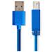 Nedis CCGP61100BU20 - USB 3.0 Kabel | A Zástrčka - B Zástrčka | 2 m | Modrá