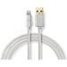 Nedis CCTB39300AL30 - Synchronizační a nabíjecí kabel | Apple Lightning 8-pin Zástrčka - USB A Zástrčka | 3 m | Hliník