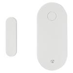 NEDIS chytrý dveřní nebo okenní snímač/ Android & iOS/ Zigbee/ SmartLife/ baterie CR2032 součástí balení/ bílý ZBSD10WT