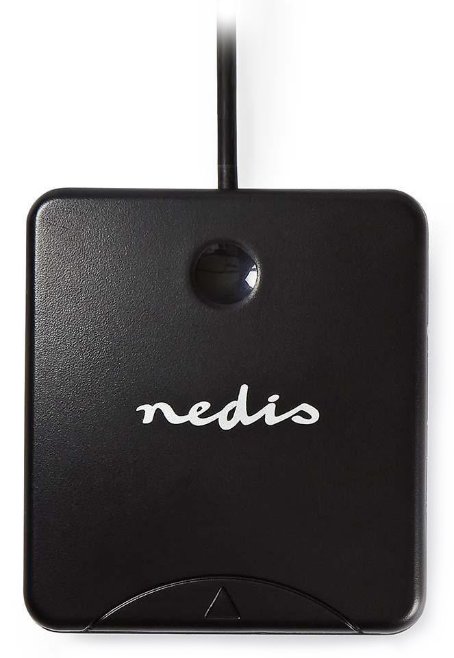 Nedis CRDRU2SM1BK - čtečka čipových karet Smart Card (ID, eObčanka), USB 2.0