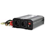 NEDIS měnič napětí/ modifikovaná sinusoida/ 12 V DC/230 V AC 50 Hz/ 1000 W (2000 W špička)/ USB-A/ 2x zásuv PIM100012EGY