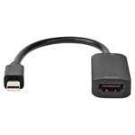 NEDIS redukční kabel/ Mini DisplayPort zástrčka - HDMI zásuvka/ černý/ 20 cm CCGB37654BK02