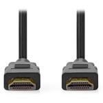 NEDIS Ultra High Speed HDMI 2.1 kabel/ 8K@60Hz/ zlacené konektory HDMI-HDMI/ černý/ bulk/ 5m CVGL35000BK50