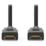 NEDIS Ultra High Speed HDMI kabel/ konektor HDMI - konektor HDMI/ 8K@60Hz/ pozlacené/ PVC/ černý/ 3m CVGL35000BK30