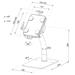 Neomounts DS15-625BL1/Držák tabletu/na stůl/7,9-11" /náklon/rotace 360°/tloušťka tabletu 0-8,5mm/černý
