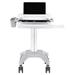 Neomounts MED-M200 / Mobile Laptop Cart, incl. keyboard & mouse drawer / Creme