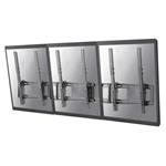 Neomounts NS-WMB300PBLACK / Flat Screen Wall Mount for menu board - 3 screens - portrait / Black