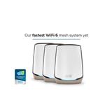 Netgear ORBI AX6000 TB 1ROUT+2SATEL BNDL RBK863S-100EUS