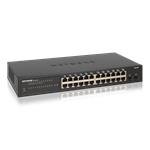 NETGEAR S350 Series 24-Port Gigabit Ethernet Smart Managed Pro Switch with 2 SFP Ports, GS324T GS324T-100EUS