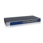 NETGEAR Smart Managed Plus XS724EM - Přepínač - inteligentní - 22 x 100/1000/2.5G/5G/10GBase-T + 2 XS724EM-100EUS