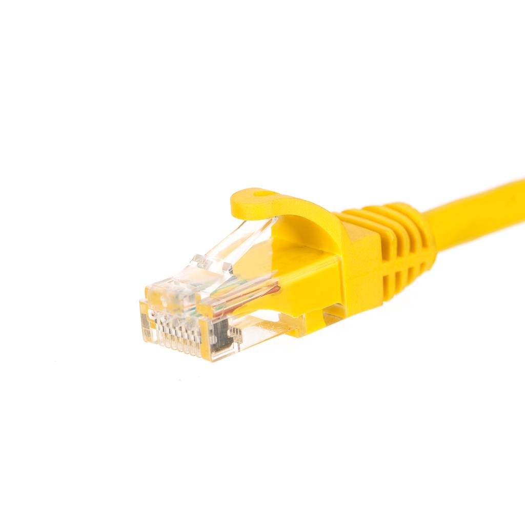 Netrack patch kábel cat.5e RJ45 15m žltý BZPAT15UY