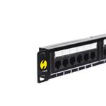 Netrack patchpanel 19'' 24-port kat. 5e UTP LSA 104-02