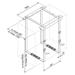 NewStar CPU Holder (height PC: 3-60 cm / width PC: 8-70 cm) CPU-D025BLACK