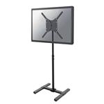 NewStar Flat Screen Floor Stand (height: 75-124 cm) NS-FS100BLACK