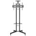 NewStar Mobile Flatscreen Floor Stand - (height: 155-170 cm) PLASMA-M1700E