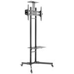 NewStar Mobile Flatscreen Floor Stand - (height: 155-170 cm) PLASMA-M1700E