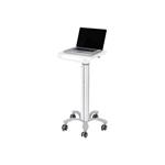 NewStar Mobile Laptop Cart, Height 80-105cm (manual) - White - Vozík pro notebook (počítač) - zdrav MED-M050