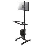 NewStar Mobile Workplace Floor Stand (monitor, keyboard/mouse & PC) FPMA-MOBILE1700