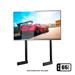 Next Level Racing ELITE Free Standing Single Monitor Stand, Samostatný stojan pro 1 monitor, černý 9359668000282