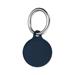 Next One puzdro Secure Silicone Key Clip pre Apple AirTag - Marine Blue ATG-SIL-BLU