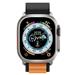 Next One remienok Adventure Loop pre Apple Watch 44/45/49mm - Black/Orange AW-4549-ADV-BLKOR