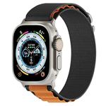 Next One remienok Adventure Loop pre Apple Watch 44/45/49mm - Black/Orange AW-4549-ADV-BLKOR