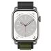 Next One remienok Adventure Loop pre Apple Watch 44/45/49mm - Gray/Green AW-4549-ADV-GRGRN