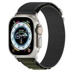 Next One remienok Adventure Loop pre Apple Watch 44/45/49mm - Gray/Green AW-4549-ADV-GRGRN