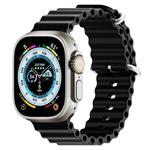 Next One remienok H20 Band pre Apple Watch 44/45/49mm - Black AW-4549-H2O-BLK