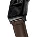 Nomad kožený remienok pre Apple Watch 38/40/41 mm - Traditional Brown/Black Hardware NM1A3RBT00