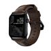 Nomad kožený remienok pre Apple Watch 38/40/41 mm - Traditional Brown/Black Hardware NM1A3RBT00