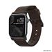 Nomad kožený remienok pre Apple Watch 38/40 mm - Modern Brown/Black Hardware NM1A3RBM00