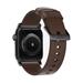 Nomad kožený remienok pre Apple Watch 38/40 mm - Modern Brown/Black Hardware NM1A3RBM00