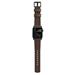 Nomad kožený remienok pre Apple Watch 38/40 mm - Modern Brown/Black Hardware NM1A3RBM00