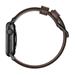 Nomad kožený remienok pre Apple Watch 38/40 mm - Modern Brown/Black Hardware NM1A3RBM00