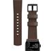 Nomad kožený remienok pre Apple Watch 38/40 mm - Modern Brown/Black Hardware NM1A3RBM00